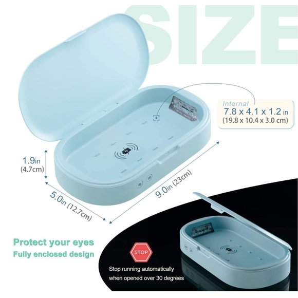 UV Cell Phone Sanitizer Wireless Charger Aromather - Picture 4 of 7